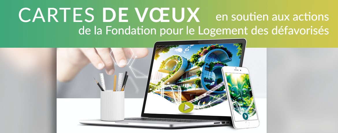 eCartes de vœux fixes Fondation pour le Logement